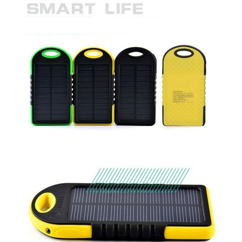 5000 mAh Solar Charger Camping Lamp Solar Power Bank