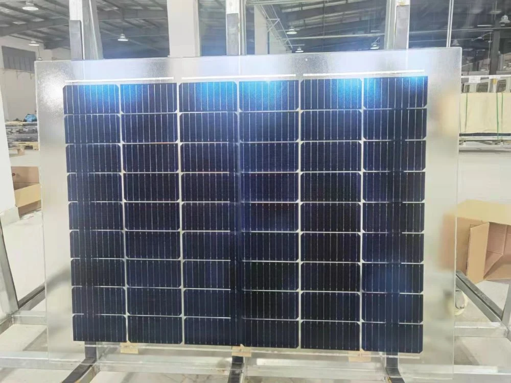 Rxsolar Mini Bifacial Double Glass Monocrystalline Module 180 Watt Solar Panel for BIPV System