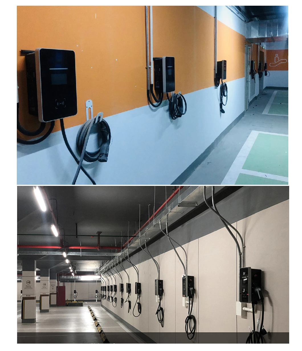 22kw AC Three-Phase Commercial EV Charging Wallbox