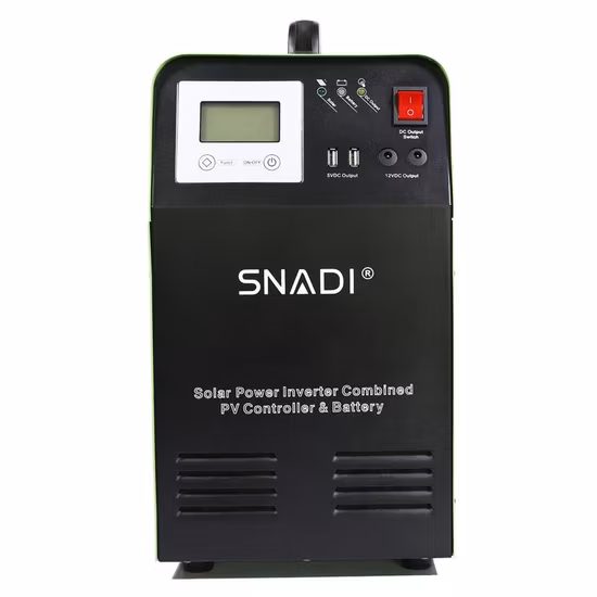 300W DC AC パワーバンクポータブル発電機低ノイズ太陽エネルギーシステム