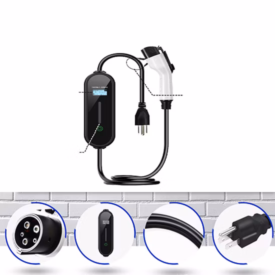 モデル AP-032-F5 EV 充電ソケット AC 32A 両端ガン